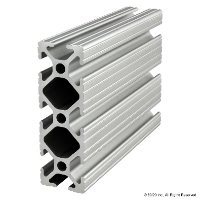 {해외] 알루미늄바 80/20 INC. aluminum Bar 1.00” X 3.00” T-Slotted Profile - Eight Open T-Slots Part Number: 1030  97Inch