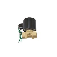 [해외] 3/8 inch 24V AC VAC Brass Electric Solenoid Valve NPT Gas Water Air Normally Closed NC