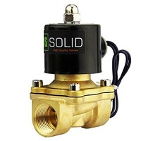 [해외] 3/4 Brass Electric Solenoid Valve 24VDC N.C. Air Water Fuel VITON