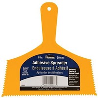 [해외] Adhesive Spreader, Yellow, 8, 3/16 Tooth, Spreader for Hardwood Flooring