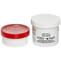 [해외] Hy-Poxy H-120 Steelfast 1 lbs Rapid Cure Steel Filled Putty Repair Kit