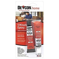 [해외] Devcon (20545-12PK) 5-Minute Epoxy - 0.5 oz. 2-Part Tube (Pack of 12)
