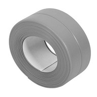[해외] KaLaiXing Tub and Wall Caulk Strip. Kitchen Caulk Tape Bathroom Wall Sealing Tape Waterproof Self-Adhesive Decorative Trim-Gray