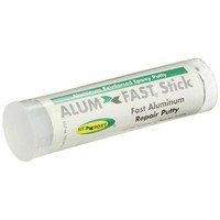 [해외] Hy-Poxy H-259 Alumfast Rapid Cure Aluminum Filled Epoxy Putty, 2 oz Stick