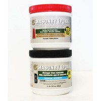 [해외] PC Products PC-Masonry Epoxy Adhesive Paste, Two-Part Repair, 32oz in Two Jars, Gray 73209