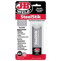 [해외] J-B Weld 8267-S SteelStik Steel Reinforced Epoxy Putty Stick - 2 oz