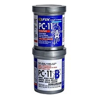 [해외] PC-Products PC-11 Epoxy Adhesive Paste, Two-Part Marine Grade, 1lb in Two Cans, Off White 160114
