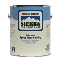 [해외] Rust-Oleum 251212 Sierra Performance S40 System Zero VOC Water-Based Epoxy Floor Coating Kit, 1-Gallon, Classic Gray