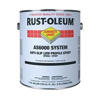 [해외] Rust-Oleum AS6086425 Concrete Saver AS6000 System Anti-Slip Low Profile Epoxy Floor Coating Kit, 1-Gallon, Navy Gray