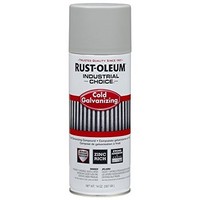[해외] Rust-Oleum 1685830 Cold 1600 System Galvanizing Compound Aerosol, 14 fl oz Container Size, Can (Pack of 6)