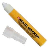 [해외] Sakura XSCM-T-50 White Solidified Paint Low Temperature Slim Solid Marker, Mini-Barrel, -40 to 212 Degree F, 10 mm Push-Up Tip (Pack of 12)