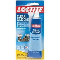 [해외] Loctite Clear Silicone Waterproof Sealant 2.7-Ounce Tube (908570)