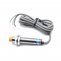 [해외] ZXHAO 4mm Tubular Inductive Proximity Sensor Switch LJ12A3-4-Z-BX DC6-36V 300mA NPN NO 3-wire