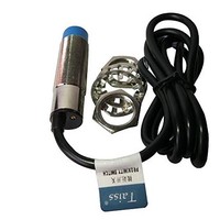 [해외] Taiss /1pcs LJC18A3-H-Z/AX 1-10mm Distance Measuring Capacitance Proximity Sensor Switch NPN NC (Normally Closed) DC 6-36V 300mA M18 3-Wire