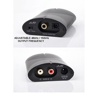 [해외] Analog Stereo RCA to Digital Optical SPDIF Coax Audio Converter Adapter 48kHz/192kHz Selectable Sampling Rate