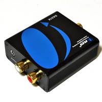 [해외] OREI Digital to Analog Audio Converter - Optical SPDIF/Coaxial to RCA L/R with 3.5mm Jack Support Headphone/Speaker Output DA21