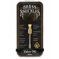 [해외] Brass Knuckles Cartridge Gold Pyrex Glass Empty, Packaging (Tahoe, 1.0mL)