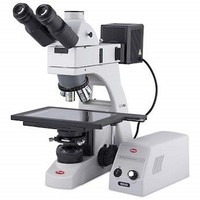 [해외] Motic Instruments BA310MET-T Advanced Trinocular Metallurgical Microscope, 3 x 2 Light-transmitting Stage