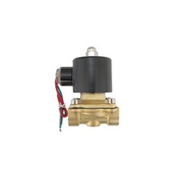 [해외] 1/2 inch 220V-240V AC VAC Brass Electric Solenoid Valve NPT Gas Water Air NC N/C