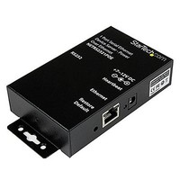 [해외] 2BC6660 - StarTech.com 1 Port RS232 Serial Ethernet Device Server - PoE Power Over Ethernet