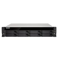 [해외] QNAP TS-863XU-4G-US 2U 8-Bay AMD 64bit x86-based NAS and iSCSI/IP-SAN, Quad Core 2.0GHz, 4GB RAM, 4 x 1GbE, 1 x 10GbE (10GBASE-T), Single PSU (not upgradeable)