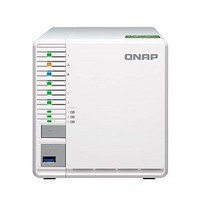 [해외] QNAP TS-332X (4GB RAM Version) 3-Bay 64-bit NAS with Built-in 10G Network. Quad Core 1.7GHz, 4GB RAM, 1 X 10Gbe(Sfp+), 2 X 1GbE, 3 X 3.5/2.5 Drive Slots, 3 X M.2 SATA 2280 Slots, R