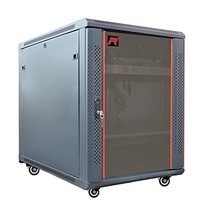 [해외] 15U 35 Depth Server Rack Cabinet Enclosure Fully Equipped! ACCESSORIES FREE! Fits Most Server Equipment Fully Lockable Network IT 19 Enclosure Box