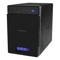 [해외] NETGEAR ReadyNAS 314 4-Bay Network Attached Storage for Small Business and Home Users, Diskless (RN31400-100NAS) (Renewed)