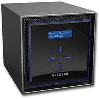 [해외] NETGEAR ReadyNAS RN424 4 Bay Diskless High Performance NAS, 40TB Capacity Network Attached Storage, Intel 1.5GHz Dual Core Processor, 2GB RAM, (RN42400)