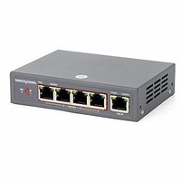 [해외] 60W Gigabit Network PoE Extender, CENTROPOWER Ethernet Extender Kit with 4 Port PoE+ Switch Support IEEE 802.3 af/at