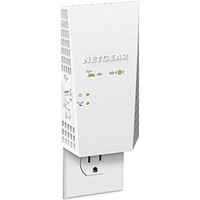 [해외] NETGEAR AC1900 Mesh WiFi Extender, Seamless Roaming, One WiFi Name, Works with Any WiFi Router. Create Your own Mesh WiFi System (EX6400) (Renewed)
