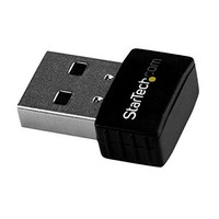 [해외] StarTech.com Wireless USB WiFi Adapter – Dual Band AC600 Wireless Dongle - 2.4GHz / 5GHz - 802.11ac Wi-Fi Laptop Adapter (USB433ACD1X1)