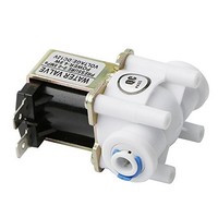 [해외] DC 12V G1/4 PE Pipe Quick Connect Solenoid Inlet Valve N/C Automatic Control Water