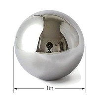 [해외] HFS (R) Ten pcs Package, 10 pcs of 1 inch Chrome Steel Bearing Balls