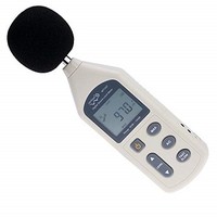 [해외] MOVISION Digital Sound Level Meter 30~130 dB Handheld Decibel Noise Measurement Tester Decibel Data Logger with Time USB Data Analysis DB Monitor for Industry and Daily Life