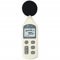 [해외] Cqu Sound Measurement Portable LCD Display Digital Sound Level Meter with Microphone (Range: 30dB~130dB)