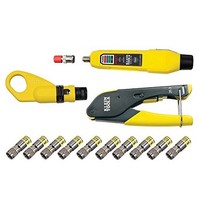 [해외] Coaxial Cable Tools, Tester and Connectors, Crimper, Stripper, Tracer and F Connector Klein Tools VDV002-818