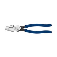 [해외] High Leverage Pliers, 9-Inch Side Cutters with 46-Percent More Gripping Power than Other Pliers Klein Tools D213-9NE