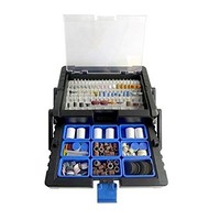 [해외] 500 piece Rotary Tool Accessory Kit in Cantilever Organizer Case Set