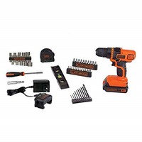 [해외] BLACK+DECKER 20V MAX Drill and Home Tool Kit, 44 Piece (LDX50PK)