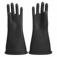 [해외] Rubber Electrical Gloves, Size 9