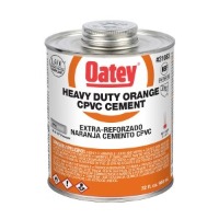 [해외] 접착제 오테이 Oatey 31083  Heavy Duty Orange Cement, 32-Ounce 900g CPVC Orange [B0069K97MW]